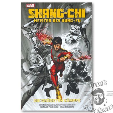 Marvel Comic Shang-Chi: Meister des Kung-Fu – Die größten Kämpfe Panini Comics