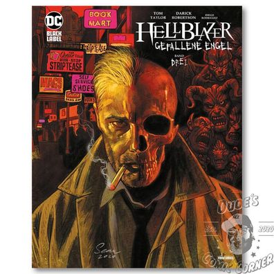 DC Hellblazer – Gefallene Engel #3 Variant Cover Panini Hardcover Black Label