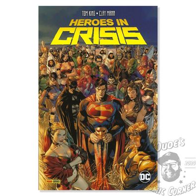 DC Universe Event Heroes in Crisis Comic Panini Comics Paperback NEU Paperback