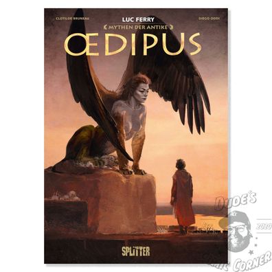 Mythen der Antike: Ödipus Splitter Comic Hardcover NEU Graphic Novel OVP