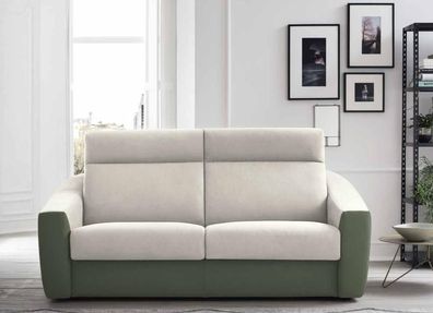 Designer Sofa 2 Sitzer Stoffsofa Schlafsofa Zweisitzer italienische Möbel Neu