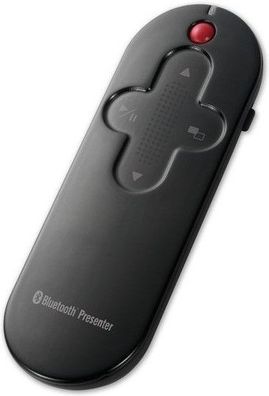 Networx Wireless Presenter mit Touchpad Bluetooth Fernbedienung Laserpointer schwarz