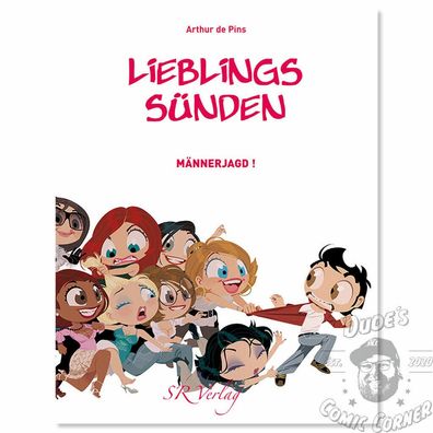 Stefan Riedl Verlag Comic Lieblingssünden #2 – Männerjagd! Comics Hardcover NEU