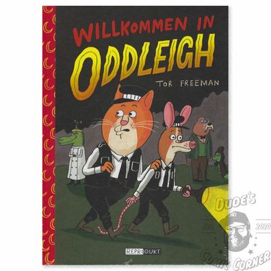 Willkommen in Oddleigh Comic Reprodukt Kinder Hardcover Großformat NEU Comics