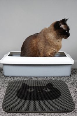 Conceptum Hypnose Cat- Cat Litter Mat SimpleCHL Bunt Hunde-Halsbänder 45 x 60 cm