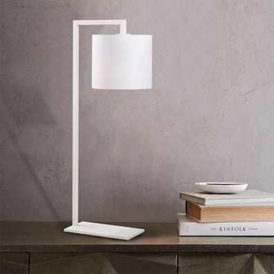 Opviq, Profil- Profil OPV, Weiß, Schreibtischlampen, 27 x 20 cm, Metallkörper