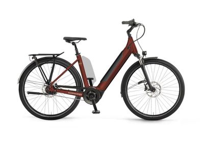 Winora Sinus N5 Wave i625Wh 27.5 Zoll 2021 E-Bike maroon red matt RH 46cm