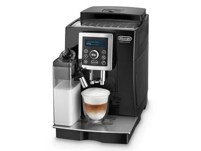 Delonghi ECAM 23.463.B Kaffeevollautomat schwarz/ silber mit Milchtank