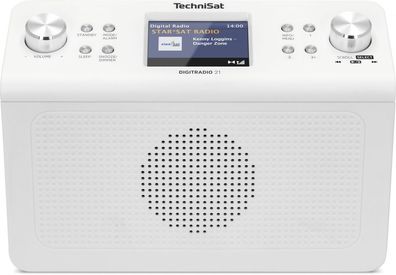 TechniSat DigitRadio 21 DAB + -Küchenradio, UKW, Uhr, Wecker, Bluetooth, Display,