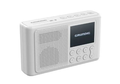 Grundig Music 6500 Tragbar Analog & Digital Weiß
