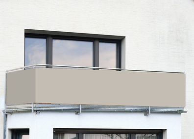 Balkonsichtschutz SAND UNI, 85 x 500 cm, WENKO - WENKO