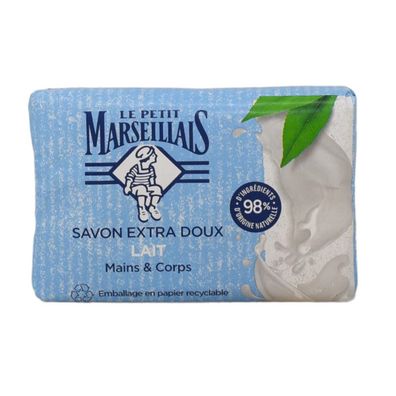 Le Petit Marseillais Seife mit Milch 200 Gramm aus Frankreich