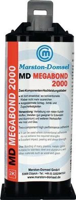Marston MMB. S50 2K-Hochleistungskleber MD-Megabond 2000 50 g milchig