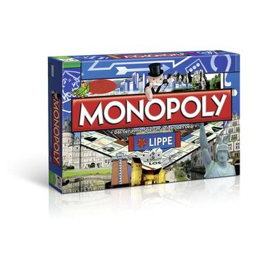 Monopoly Lippe Spiel Brettspiel Gesellschaftsspiel NEU