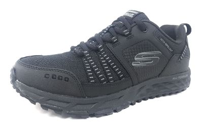 Skechers Escape Sportschuhe Herren Trainingsschuhe Schwarz Freizeit