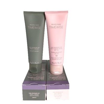 Mary Kay TimeWise Age Minimize 3D Tagescreme LSF 30 & Nachtcreme Misch/ fettige Haut