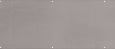 Balkonsichtschutz aus Polyester, 445 x 76 cm