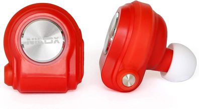 NILOX Drops In-Ear Kopfhörer Rot Neuware DE Händler sofort lieferbar