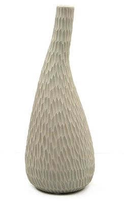 ASA Vase, natur CARVE D. 12,5 cm, H. 33,5 cm, Handarbeit 1333011 ! Vorteilsset ...