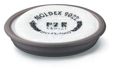 Moldex 902201 Partikelfilter P2 R + Ozon unter Grenzwert, für Se