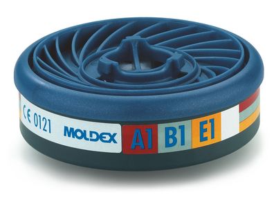 MOLDEX Gasfilter A1B1E1, für Serie 7000 + 9000, EasyLock®, VE = 10 Stück