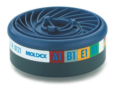 MOLDEX Gasfilter A1B1E1K1, für Serie 7000 + 9000, EasyLock®, VE = 10 Stück