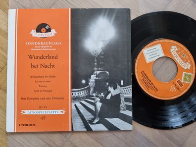 Bert Kaempfert - Wunderland bei Nacht 7'' Vinyl EP Germany