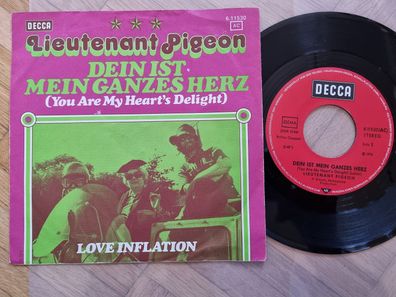 Lieutenant Pigeon - Dein ist mein ganzes Herz 7'' Vinyl Germany