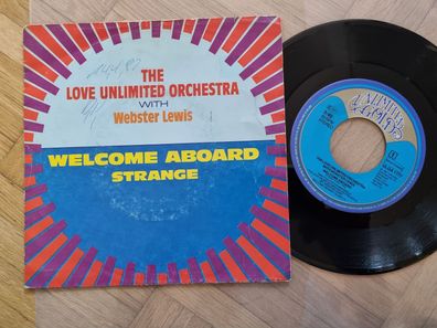 The Love Unlimited Orchestra/ Webster Lewis - Welcome aboard 7'' Vinyl Holland