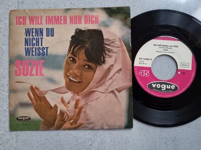 Suzie - Ich will immer nur dich 7'' Vinyl Germany