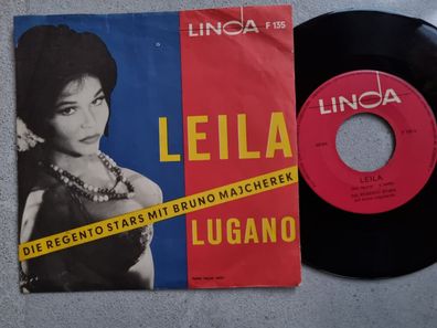 Die Regento Stars mit Bruno Majcherek - Leila 7'' Vinyl Germany