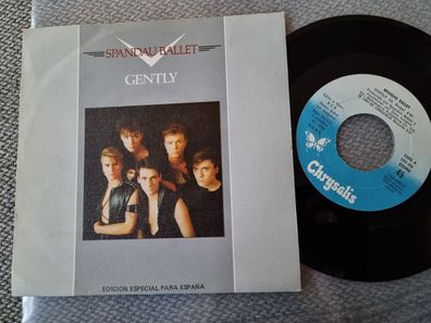 Spandau Ballet - Gently/ Glow 7'' Vinyl Spain PROMO