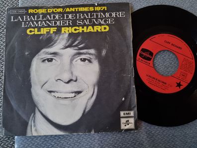 Cliff Richard - La ballade de Baltimore 7'' Vinyl France/ SUNG IN FRENCH