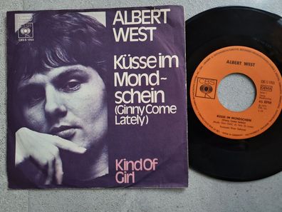 Albert West - Küsse im Mondschein 7'' Vinyl Germany