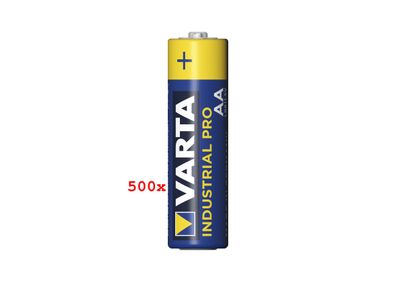 Varta - Industrial Pro 4006 - LR6 / AA (Mignon) - 1,5 Volt AlMn - 500er Pack
