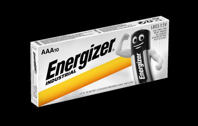 Energizer - Industrial - AAA10 - EN92 / LR03 / AAA - 1,5 Volt Alkaline - 10er Pack