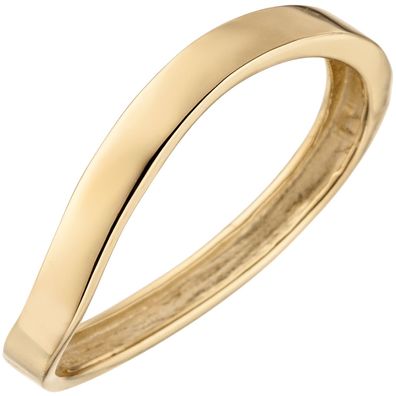 Damen Ring 375 Gold Gelbgold Goldring Breite ca. 2,5 mm Gewicht ca. 1,2 g.
