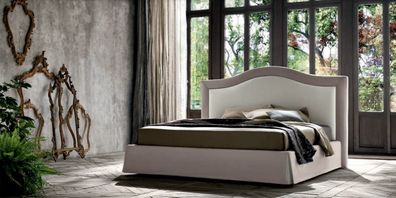 Bett Polster Design Luxus Doppel Hotel Ehe Schlaf Zimmer Textil 180x200cm Betten