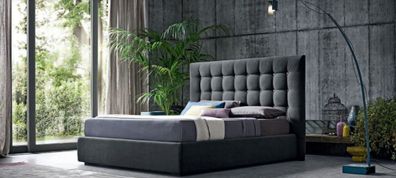 Chesterfield Luxus Betten Schlaf Zimmer Textil Bett Polster Design Doppel Hotel