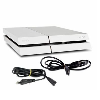 Original Playstation 4 PS4 Konsole - Modell CUH-1116A 500GB in weiß #32 + Stromkab...