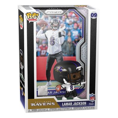 Funko POP! NFL Trading Cards Sammelfigur - Lamar Jackson #09 / Baltimore Ravens