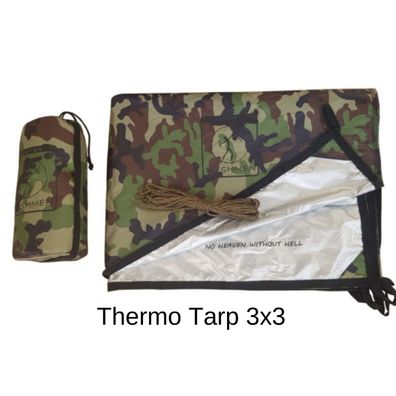 Bushmen - Thermo Tarp 3x3 Camouflage - Tarp