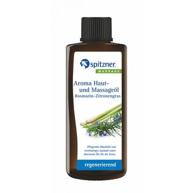 Spitzner Aroma Haut- und Massageöl Rosmarin Zitronengras 190 ml 27400027
