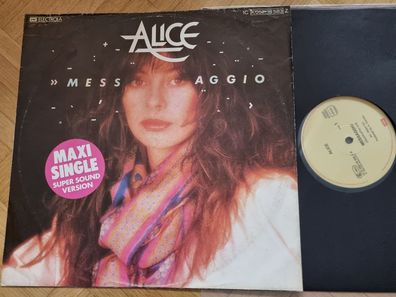 Alice - Messaggio 12'' Vinyl Maxi Germany
