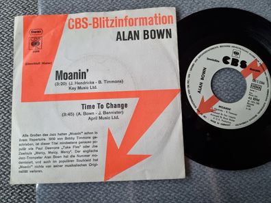 Alan Bown - Moanin' 7'' Vinyl Germany PROMO