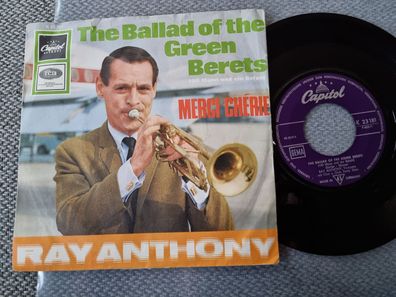 Ray Anthony - The ballad of the green berets/ Merci Cherie 7''/ CV Udo Jürgens