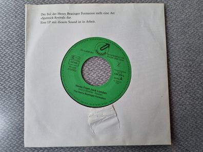 The Henry Beatinger Formation - News from Jack London 7'' Vinyl Germany