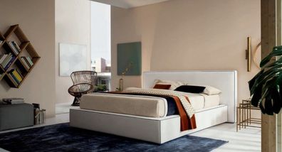 Italienische Designer Bett Schlafzimmer Betten Textil Hotel Luxus Polster Möbel