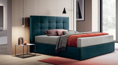 Design Betten Schlaf Zimmer Textil 180x200cm Bett Polster Luxus Doppel Hotel Neu