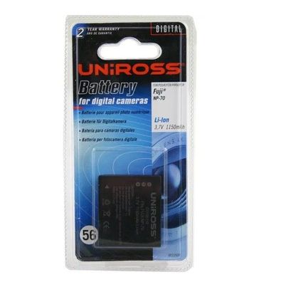 Uniross Akku Batterien für Digitalkamera Fuji NP-70 1000x Wiederaufladbar Restposten